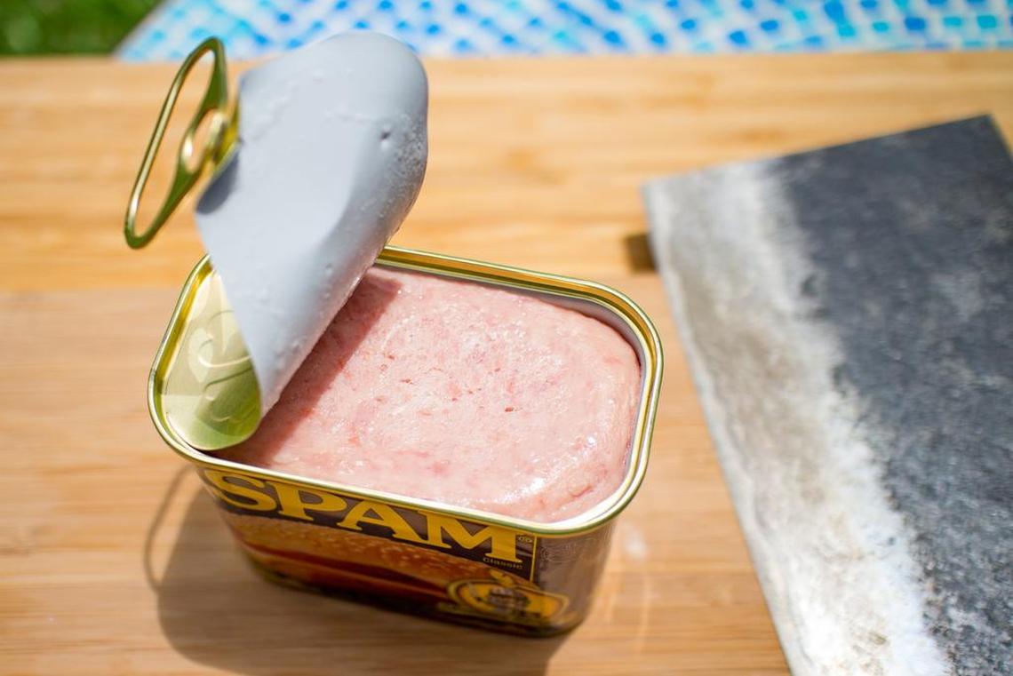 Spam comes in a pull-top can.