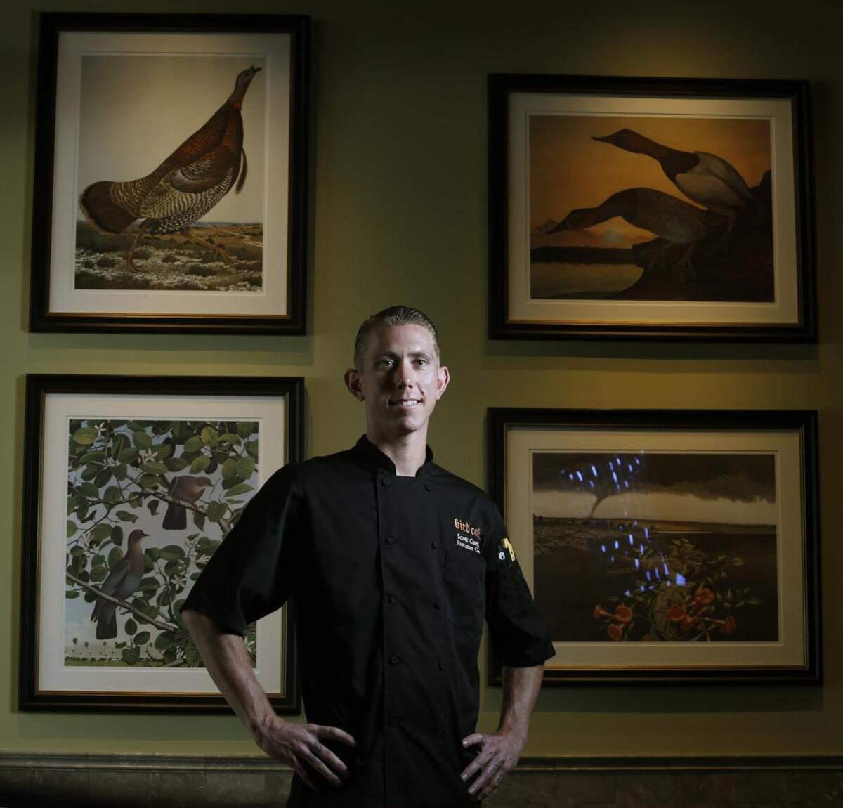 New Bird Cafe executive chef Scott Curtis