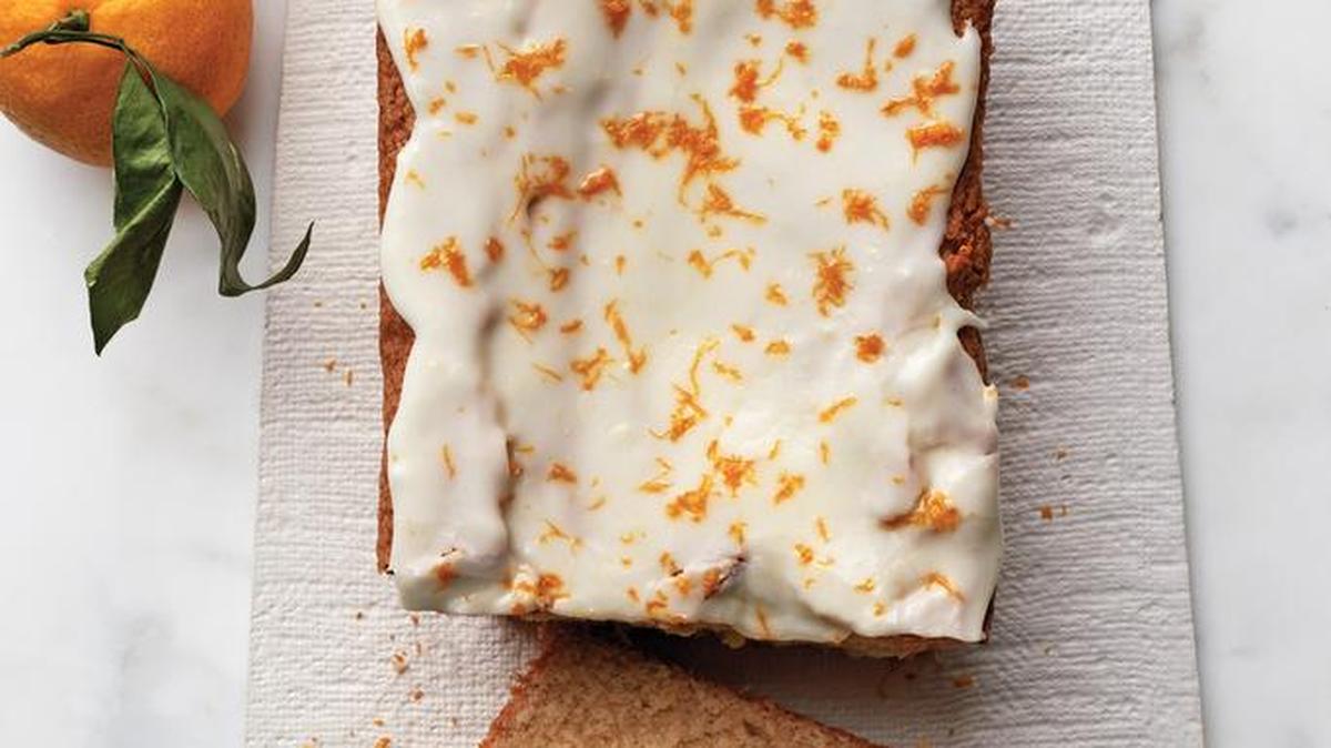 This pound cake will stay fresh for two days at room temperature when covered -- not that it’ll last that long.