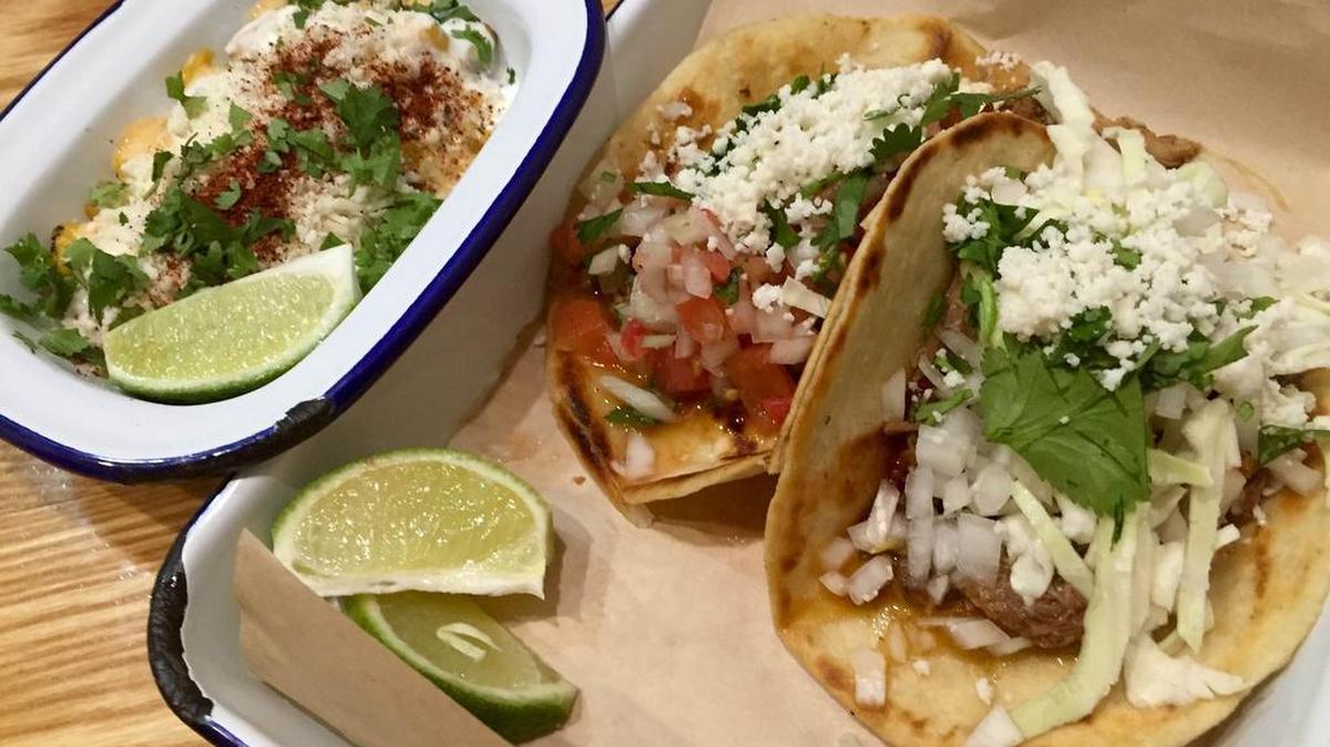 Taco Heads’ élote, left, will be among the items served at the Fort Worth Food & Wine Festival Sunday FunDay event.