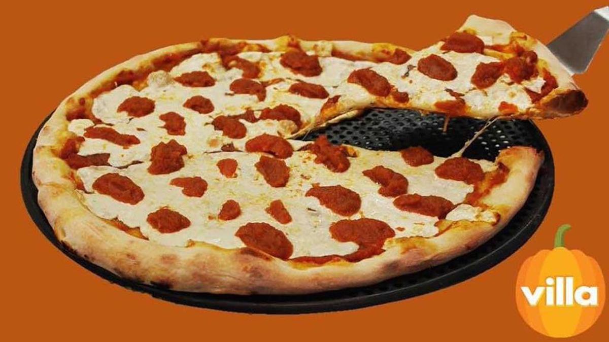 Villa Italian Kitchen has jumped on the pumpkin spice latte bandwagon by releasing a new pizza.