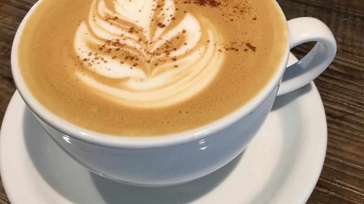 A brewed pumpkin spice latte