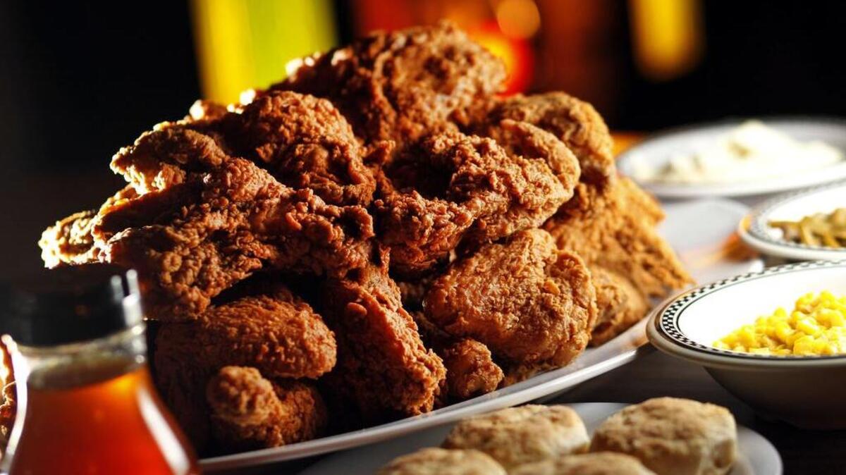 The chicken dinner at Babe’s in downtown Arlington.
