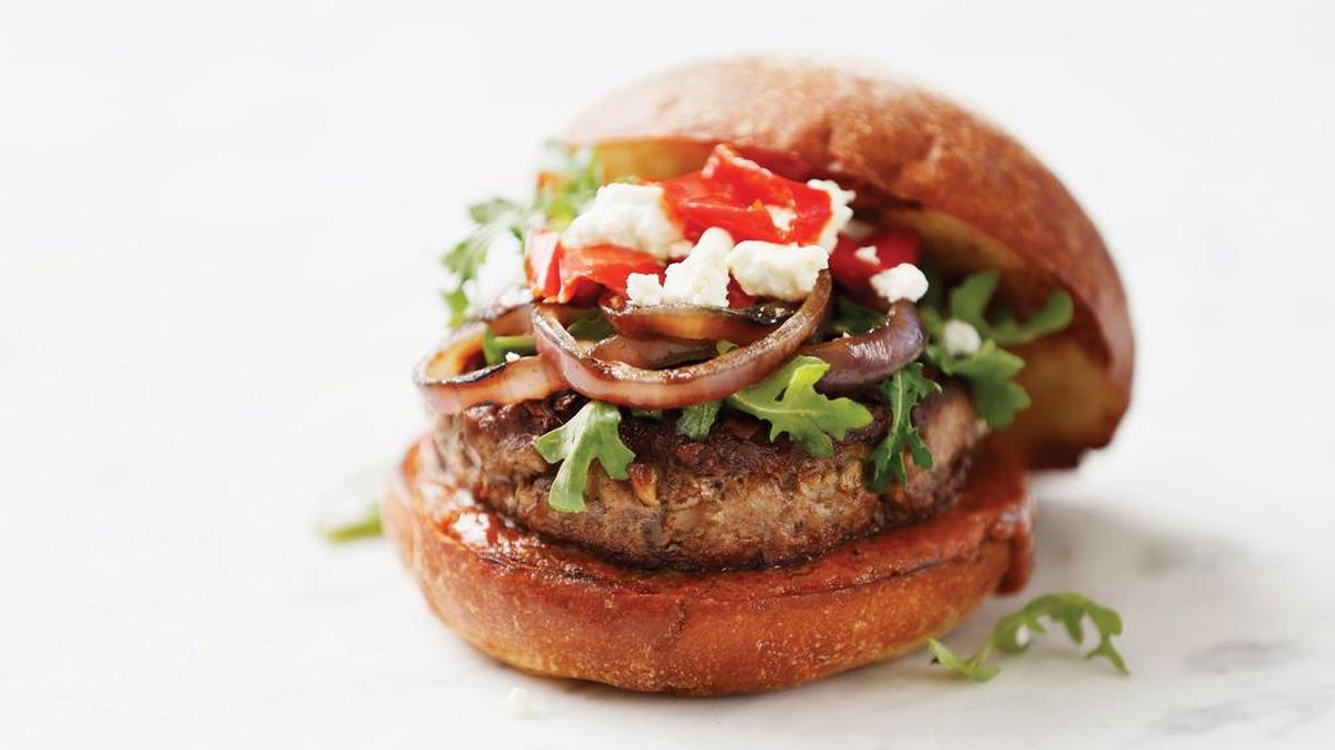 Mushroom burger