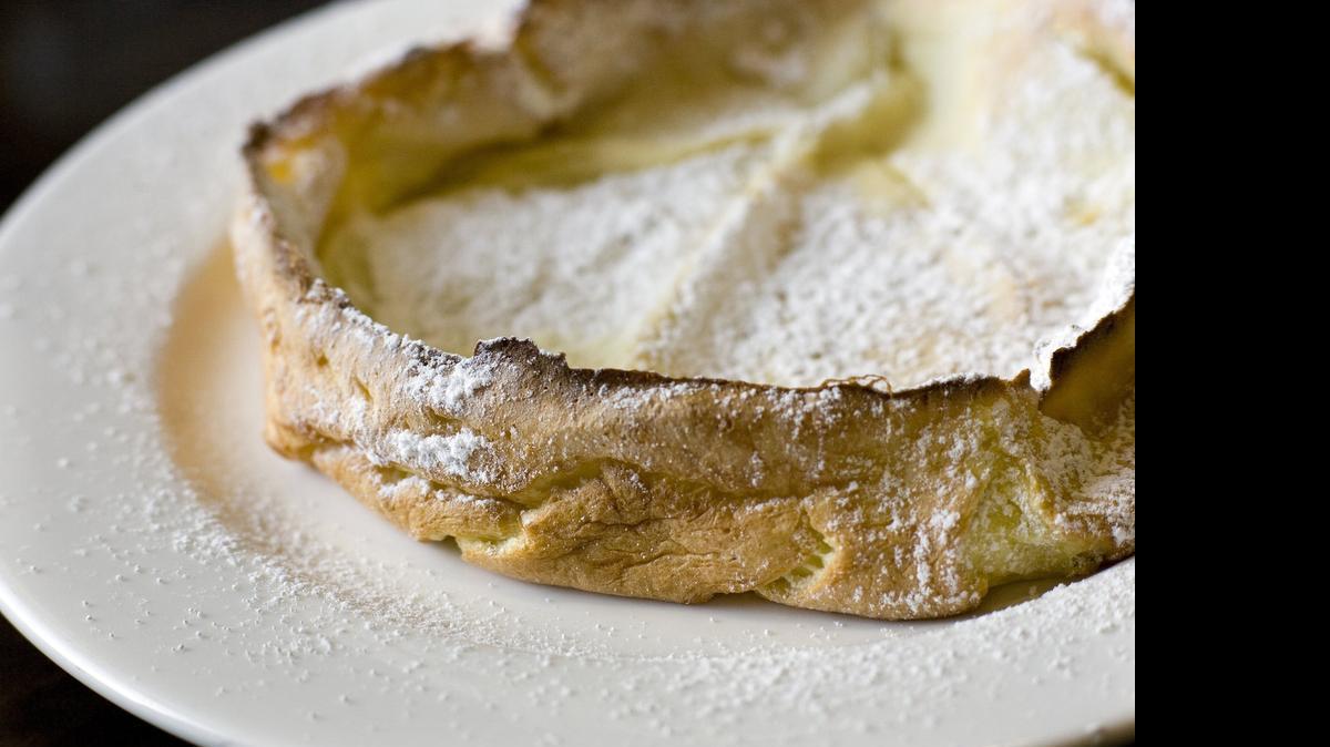 
The “Dutch baby” at the Original Pancake House.
