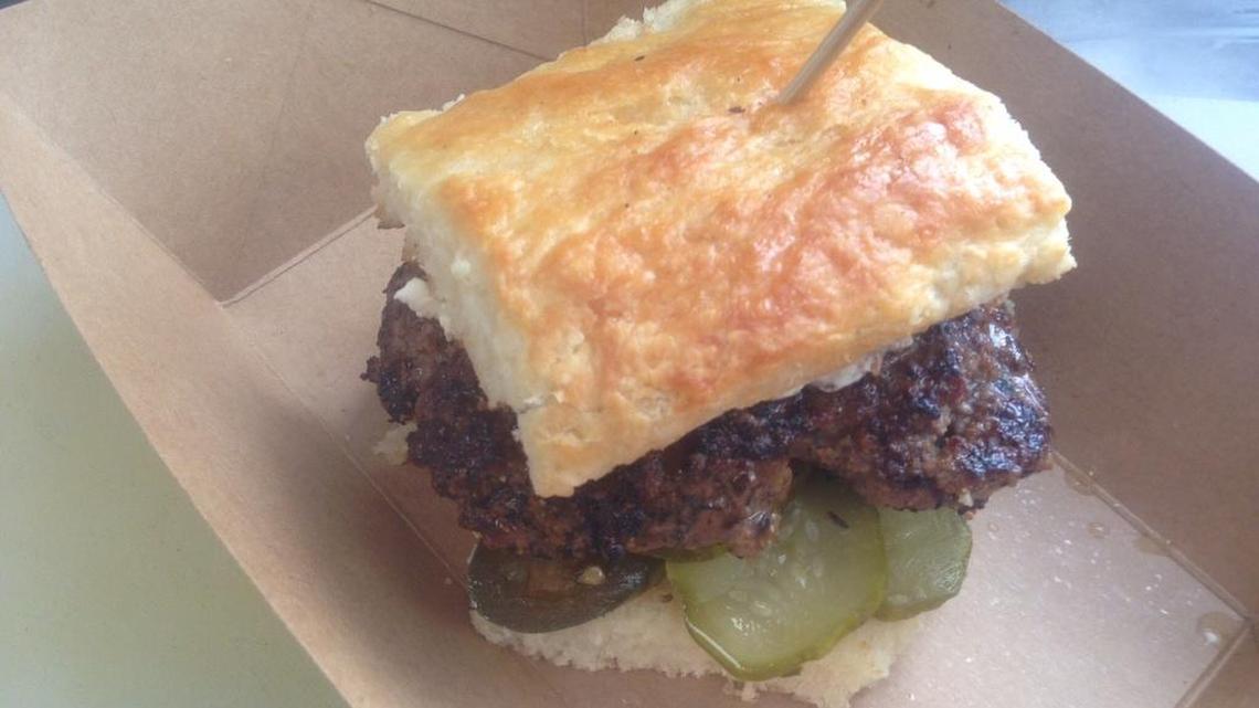 The ‘Rog’ at Bite My Biscuit food truck