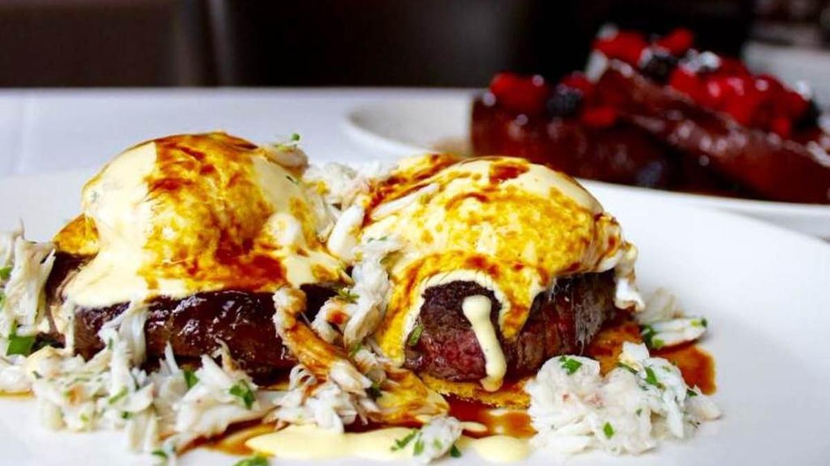 Grace’s Easter brunch will include tenderloin eggs Benedict.