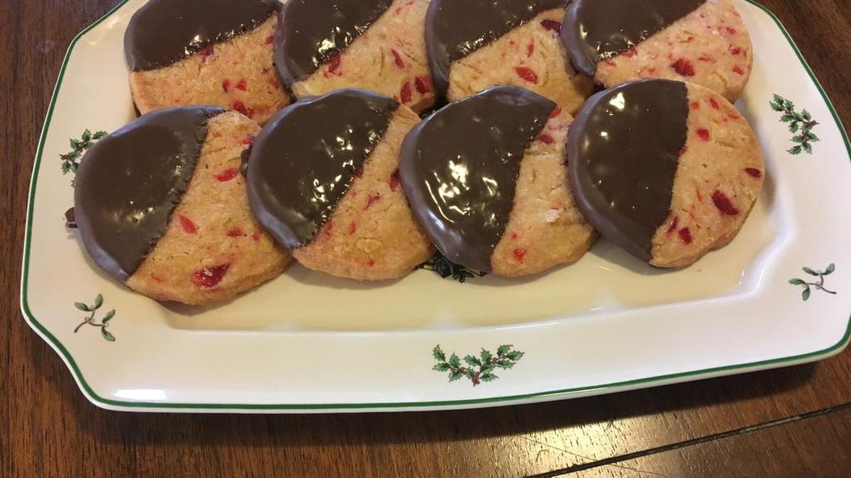 Christmas light cookies
