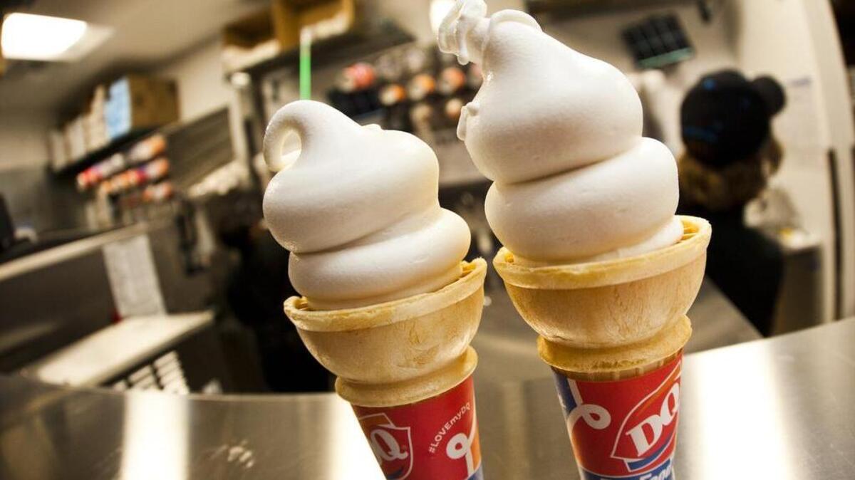 
DQ cones at the Keller location.
