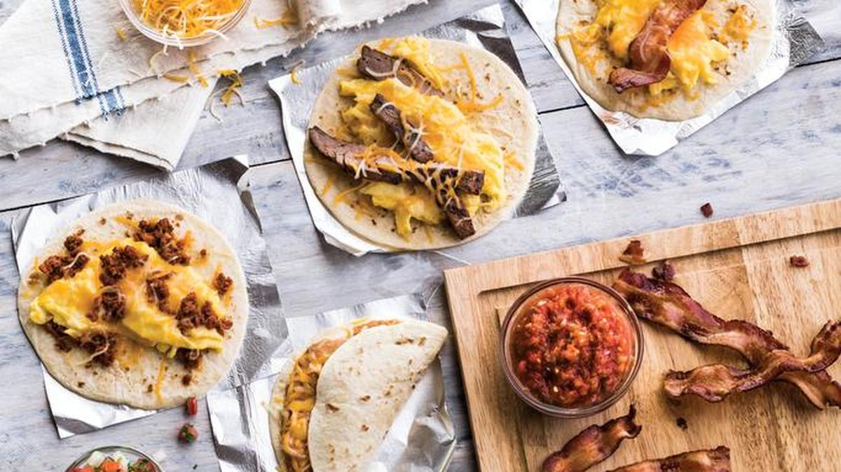 Taco Cabana’s breakfast tacos.