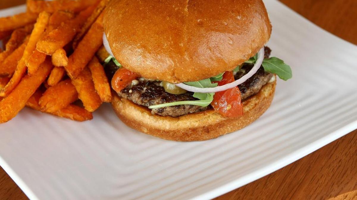 The Napa burger at Liberty Burger
