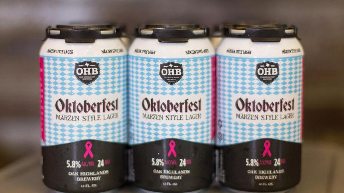 Oak Highlands Brewery’s Oktoberfest cans