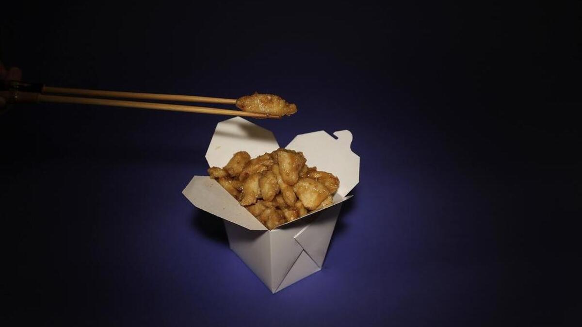 Homemade Panda Express Orange Chicken. (Kirk McKoy/Los Angeles Times/TNS)