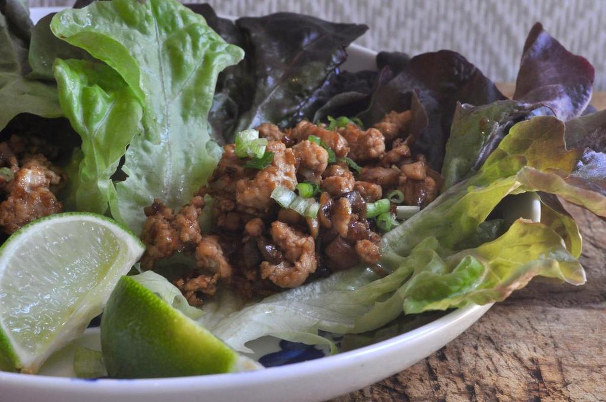 Once you make Asian turkey lettuce wraps at home, and realize how easy and quick they are to put together, you’ll never order them out again.