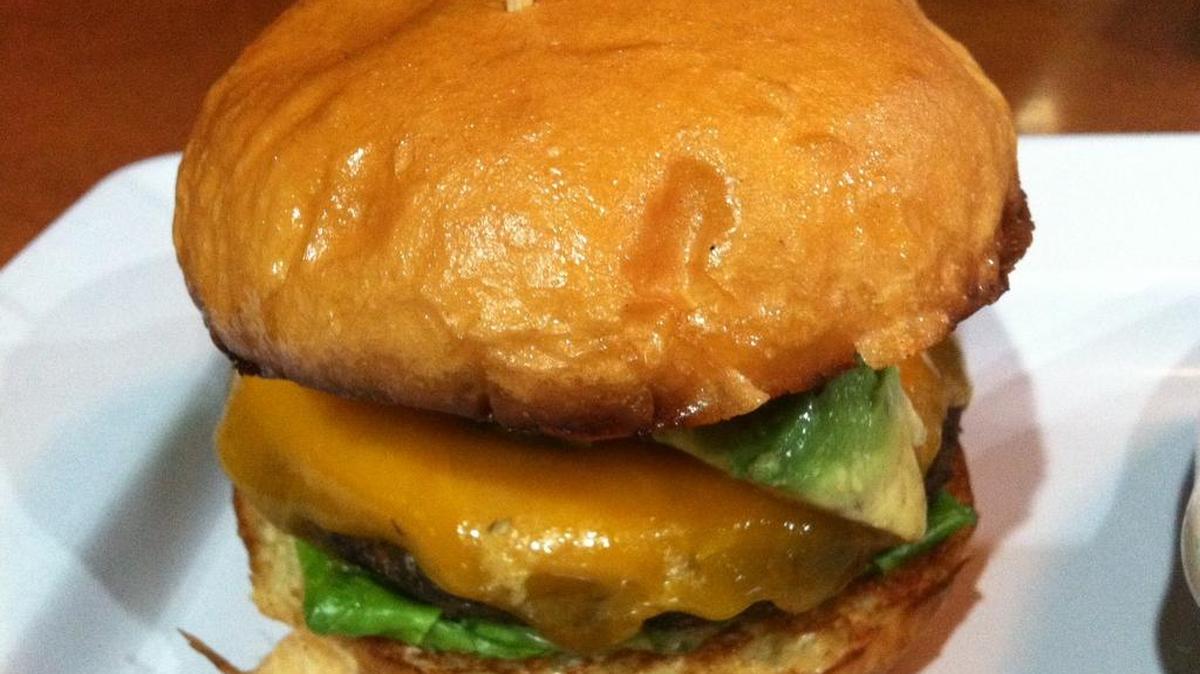
Mellow Mushrooms’ herb burger
