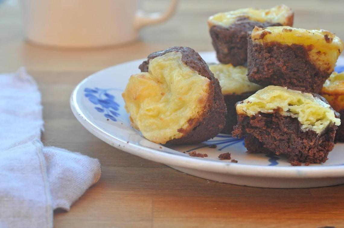 When you just want a bite or two of chocolate, make these Cheesecake brownie bites. (Then have another one or two, because they’re so small.)