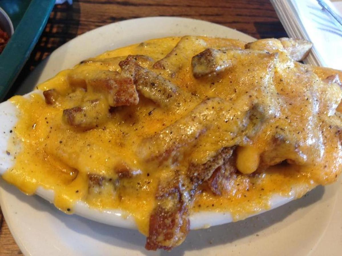 Cheddar fries at Snuffer’s