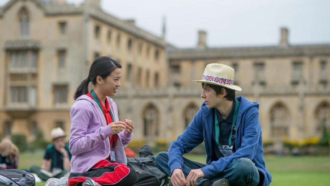
Jo Yang and Asa Butterfield in ‘A Brilliant Young Mind’
