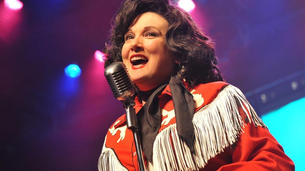 Julie Johnson in “A Closer Walk With Patsy Cline”