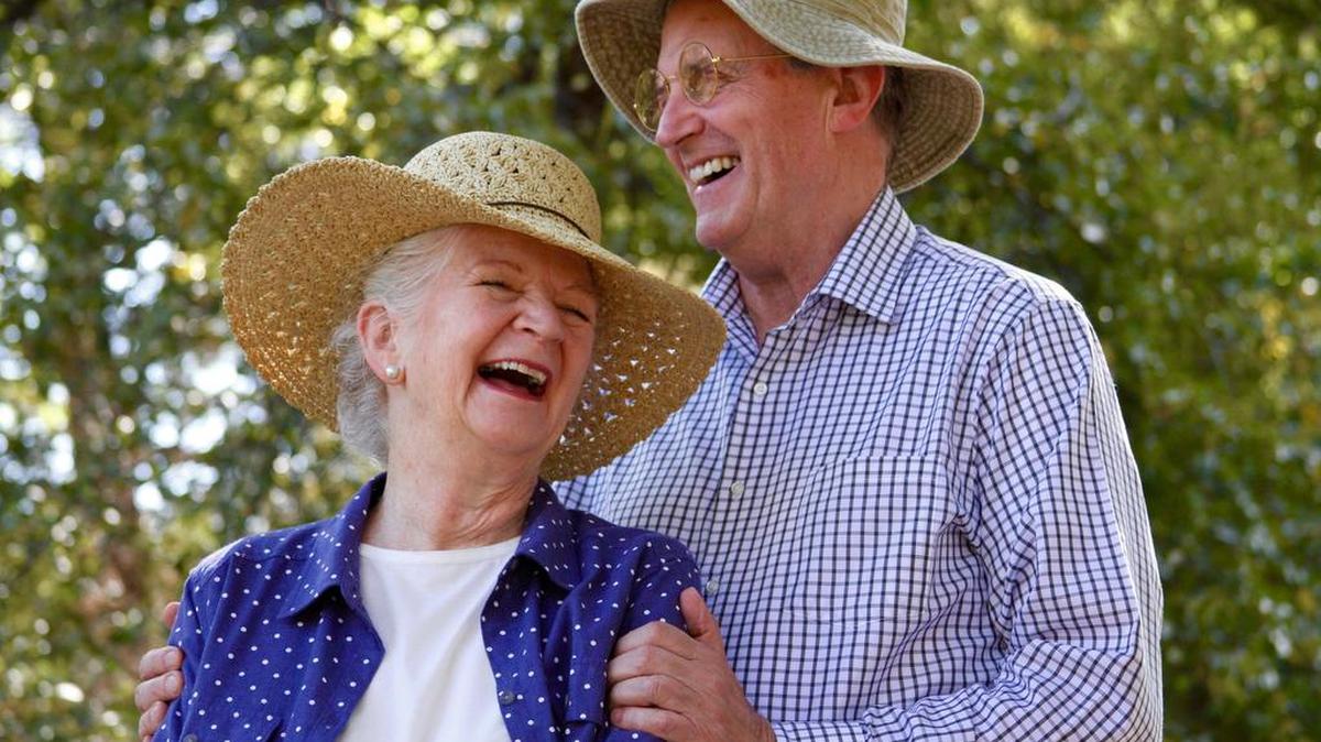 Stephen Bradbury is Norman and Darrie Lawrence is Ethel in ‘On Golden Pond’