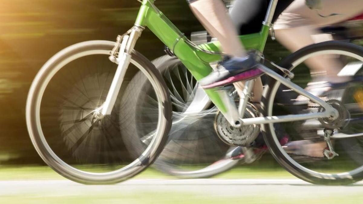 Biking is a good way to build leg muscle.