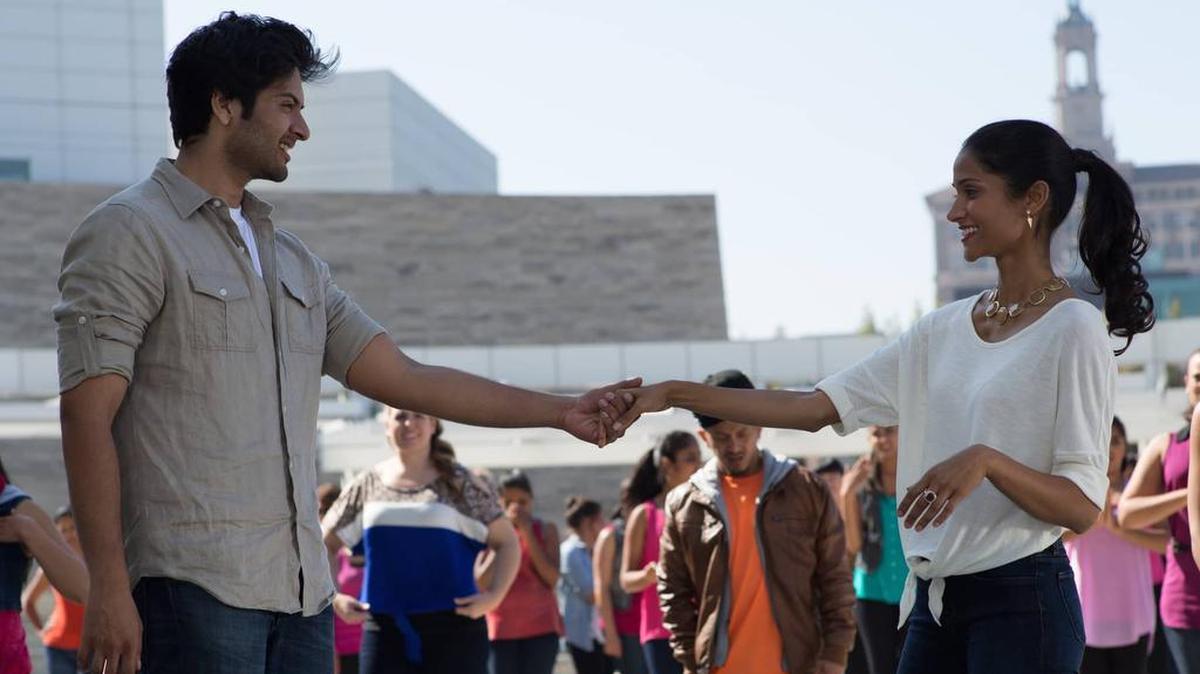 Ali Fazal and Melanie Kannokada in “For Here or To Go?”