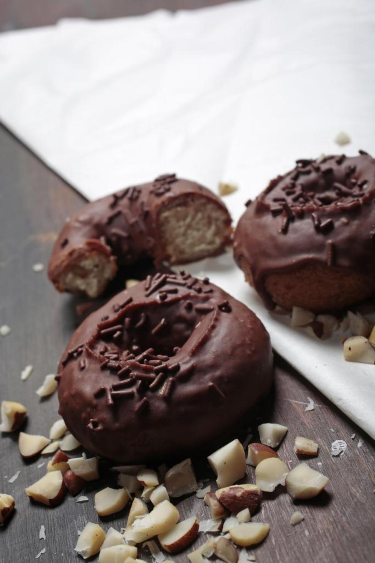 Brazil Nut Cake Donut from FunkyTown Donuts