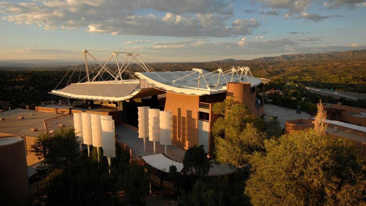 The Santa Fe Opera’s famous open-air theater