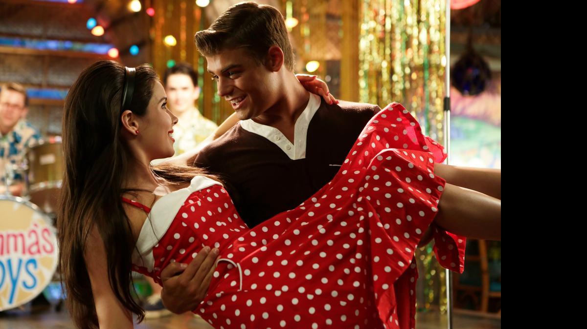 
Grace Phipps and Garrett Clayton as Lela and Tanner
