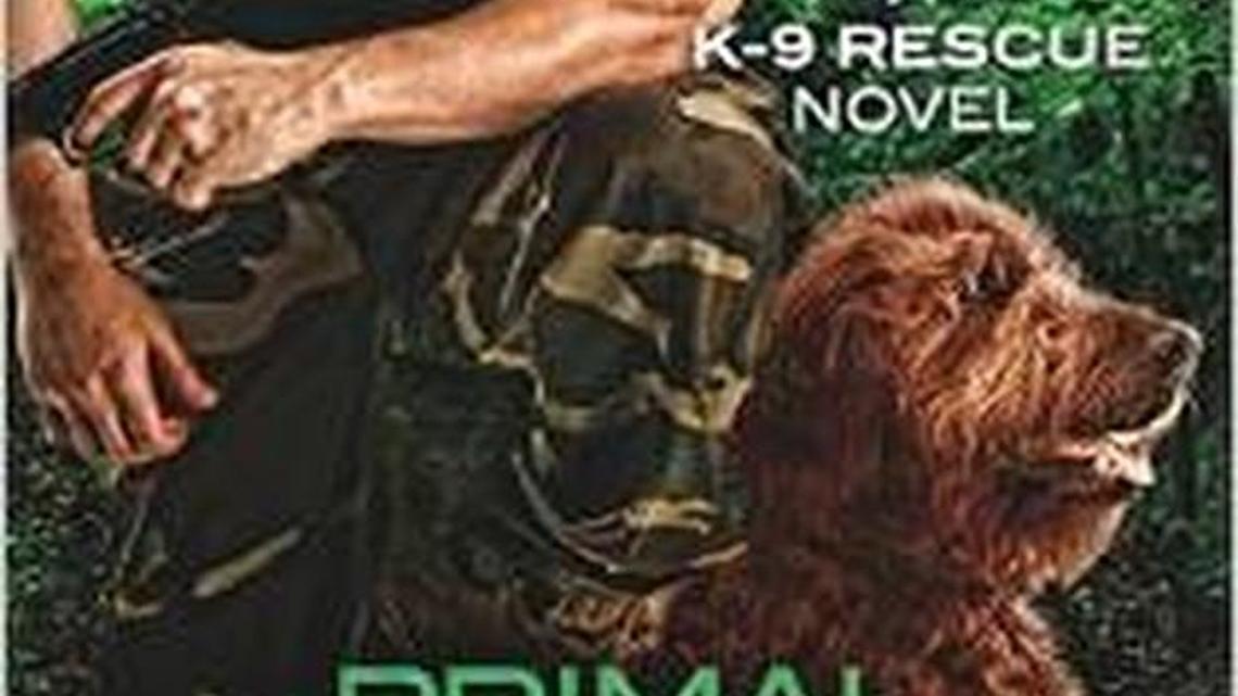 
The third in a series, ‘Primal Force’ features a hunky-but-disabled Afghanistan veteran suffering from PTSD who is reluctant to accept his super smart service dog — or his feelings for an attractive dog trainer.
