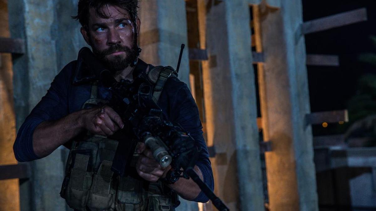 John Krasinski as Jack Silva in 13 Hours: The Secret Soldiers of Benghazi