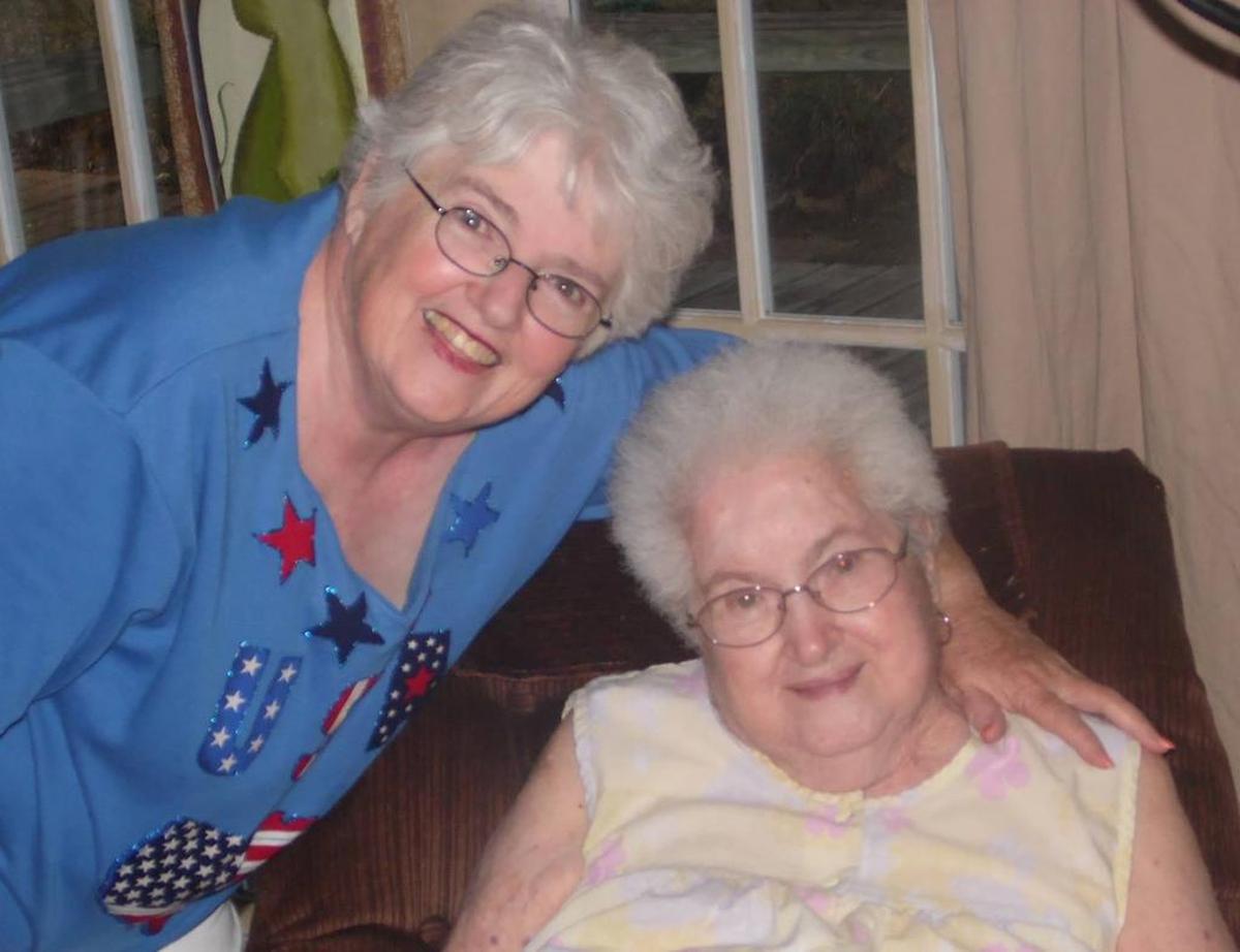 Mother is Frances Blanton. Daughter is Dianne Robinson.