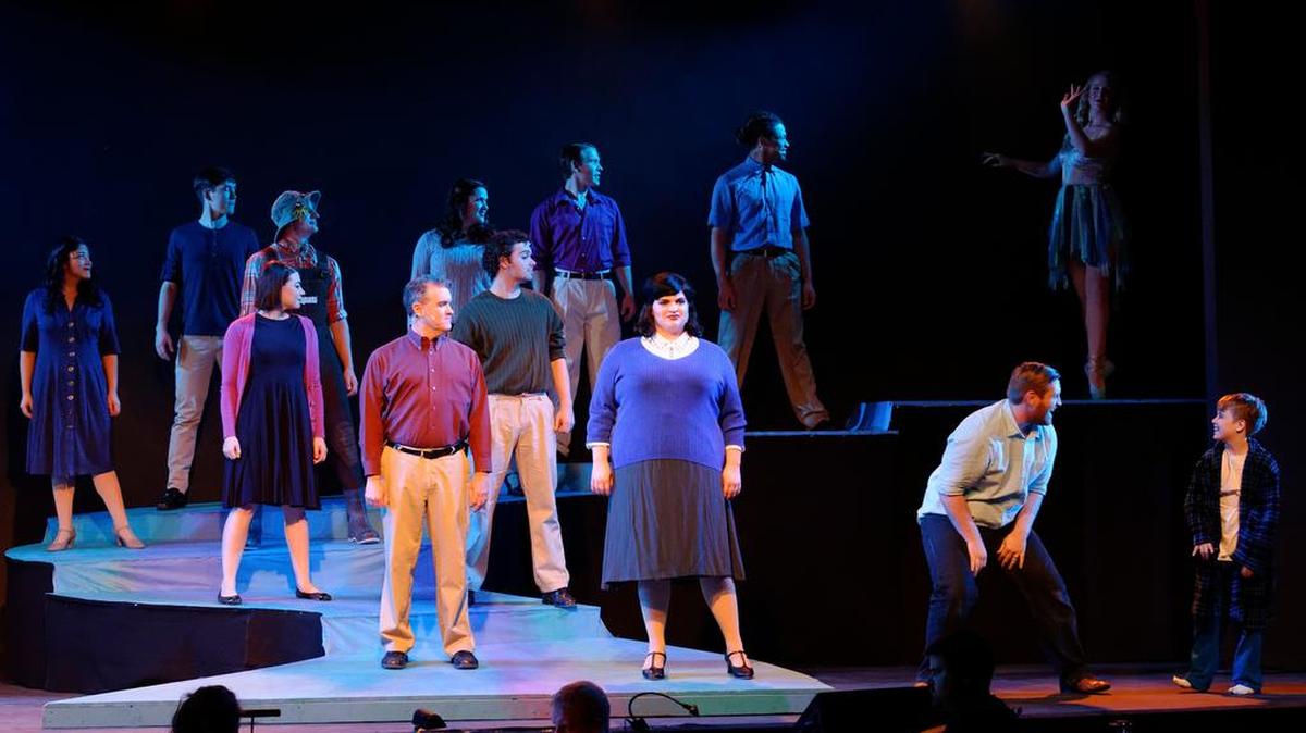The cast of ‘Big Fish’ at Artes de la Rosa