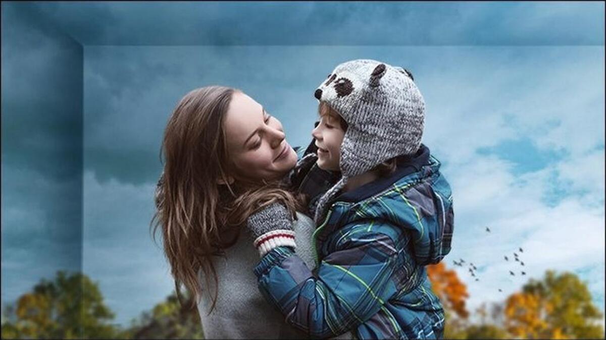 Brie Larson and Jacob Tremblay in ‘Room’