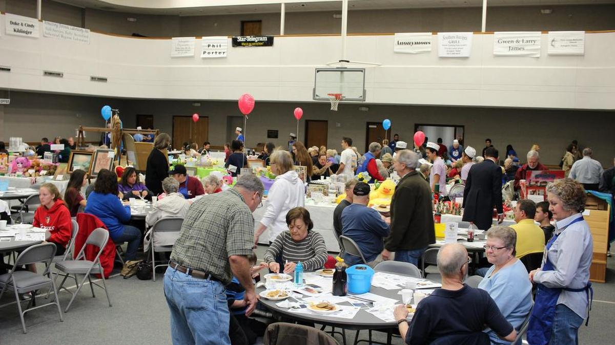 Last year’s Kiwanis Club pancake breakfast.