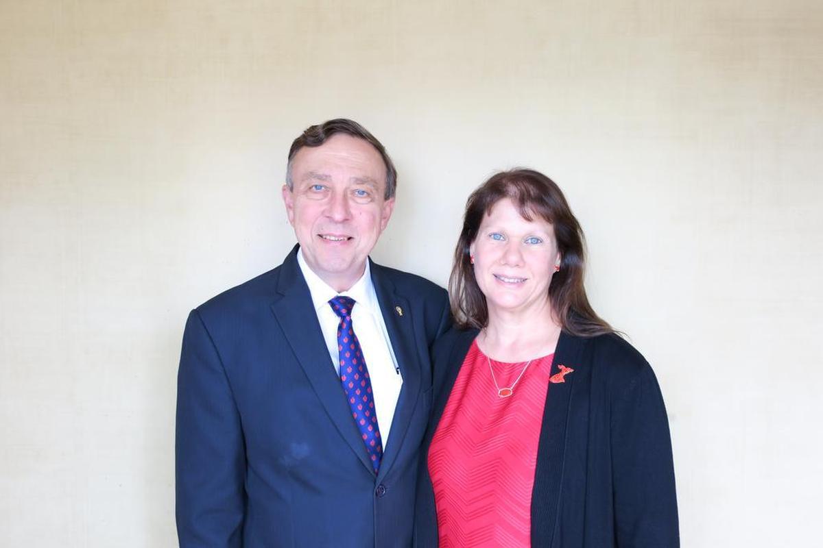 Larry and Karen Anfin are co-chairing the Go Red for Women luncheon on March 1 at the Omni Hotel in Fort Worth.