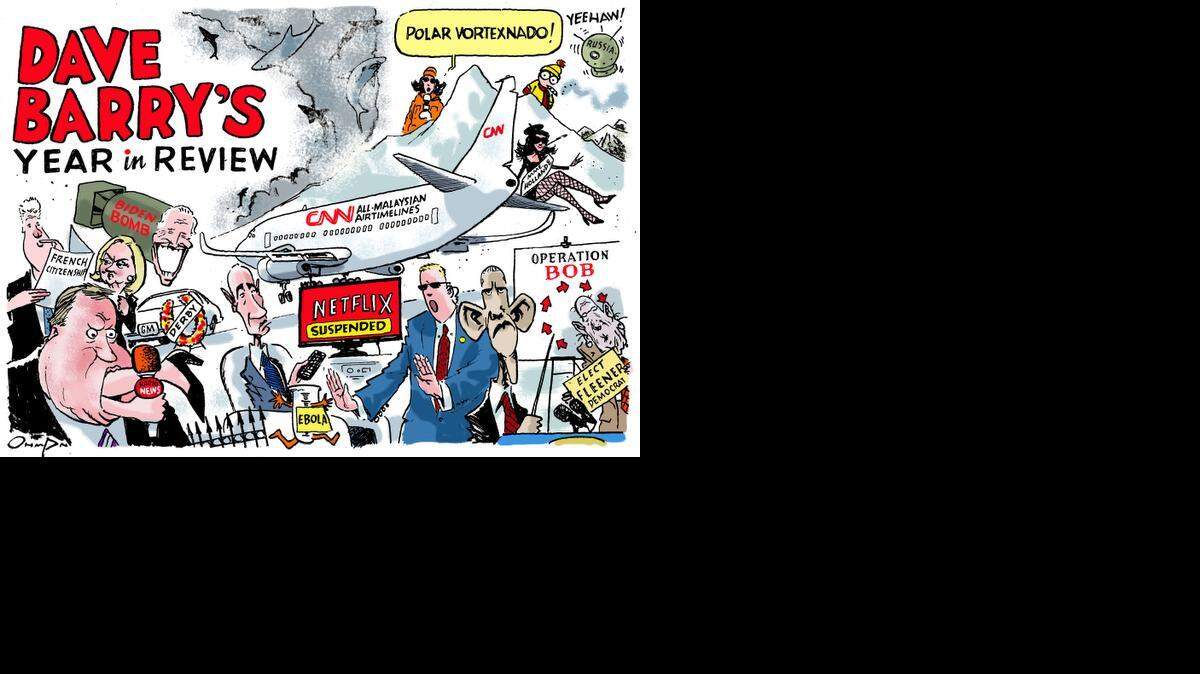 
Dave Barry's Year in Review. (Jack Ohman/TNS) 
