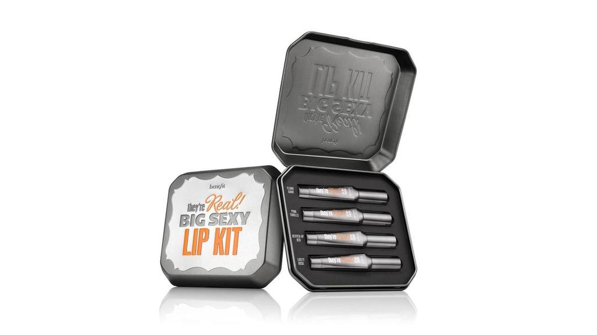 Benefit Cosmetics’ They’re Real! Big Sexy Lip Kit, $29, Ulta.