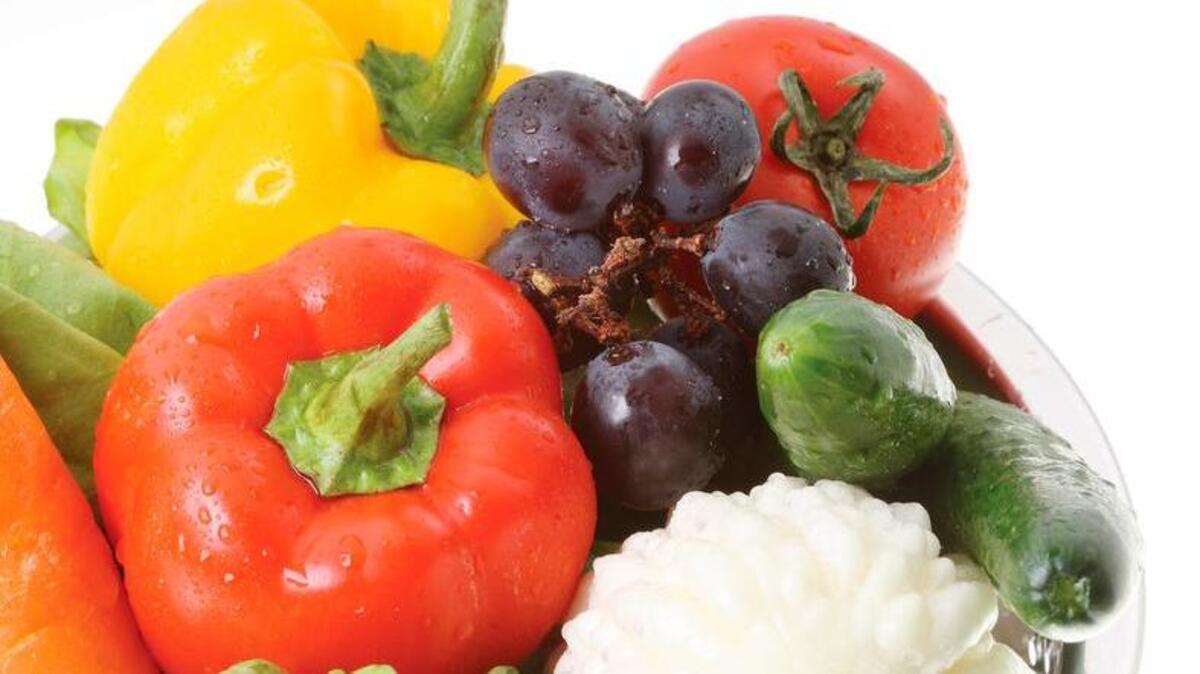 A diet rich in fruits and vegetables will contain more fiber, which will help boost your digestive tract.