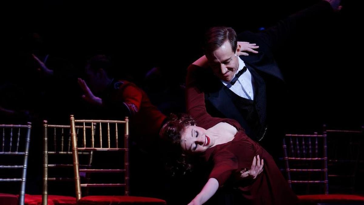 Christopher J. Deaton and Taylor Quick in ‘Grand Hotel’