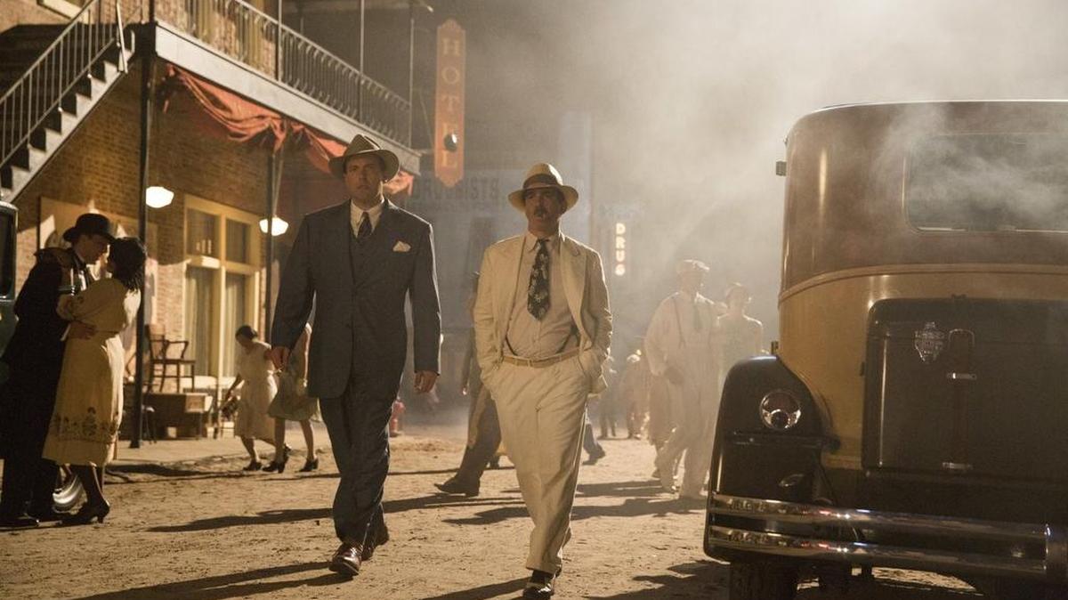 Ben Affleck and Chris Messina in ‘Live By Night’