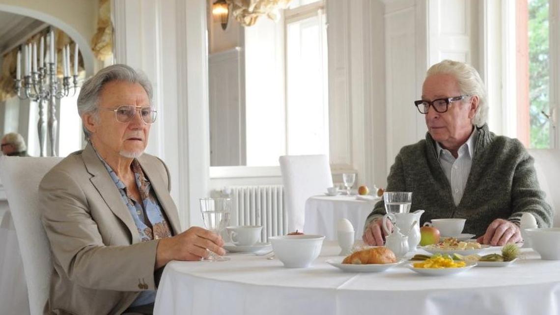 Harvey Keitel and Michael Caine in ‘Youth’