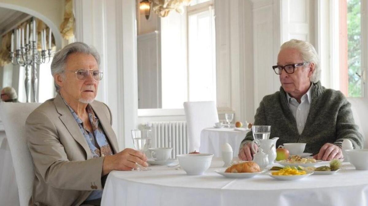 Harvey Keitel and Michael Caine in ‘Youth’