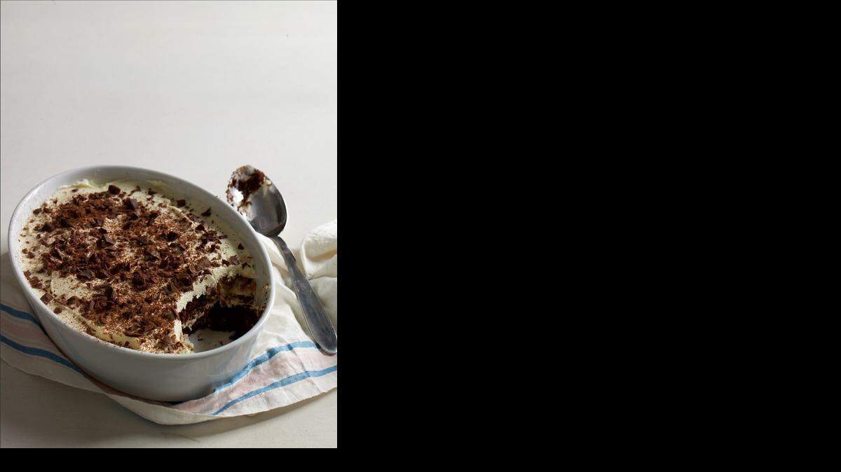 
 Pound-Cake Tiramisu: This dessert takes just 15 minutes to prepare. Make it ahead and store, covered, up to one week. 
