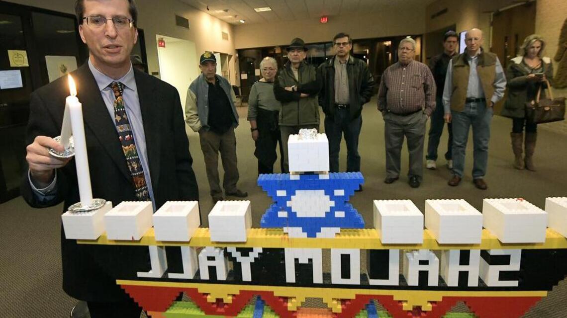 Jews mark the first day of Hanukkah