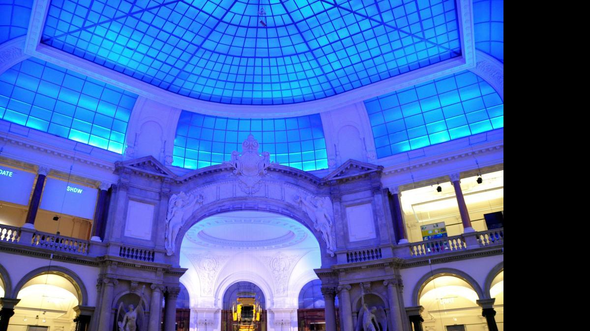 
The rotunda of Berlin’s Museum of Communication 
