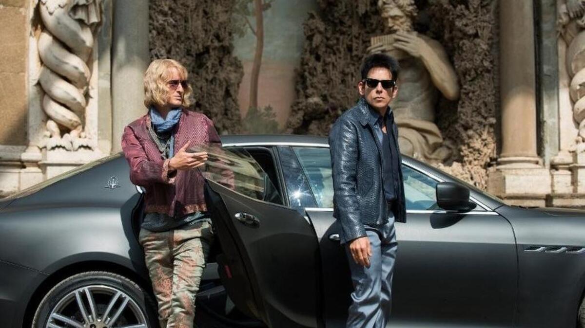 Owen Wilson and Ben Stiller in ‘Zoolander 2’