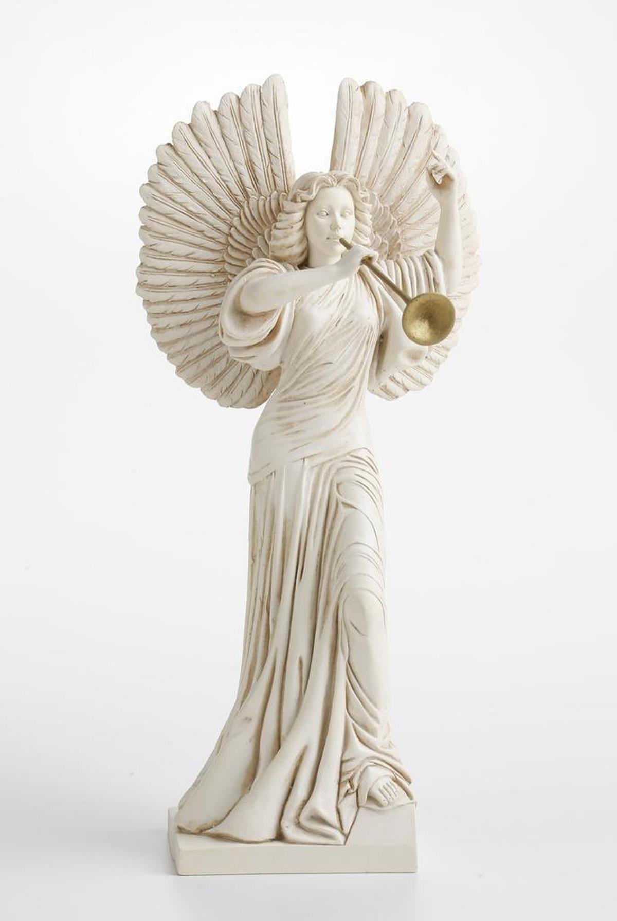 ‘Angels We Have Heard on High’ If this angel looks familiar, it’s because you’ve seen it before. This celestial trumpeter welcomes visitors to Fort Worth’s Bass Hall. Available for the first time this holiday season, Kurt Adler’s resin piece called “The Angel” is available only during Bass Hall’s annual Deck the Hall holiday gift market, in the lobby before performances through Jan. 3. $65, Bass Hall. Angels for Indulge in Fort Worth, TX on November 10, 2015 (Star-Telegram)