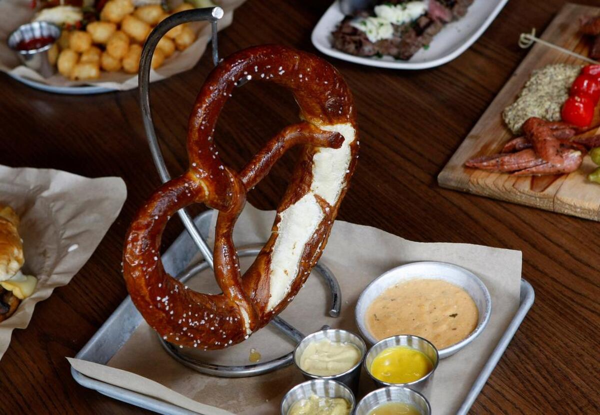 The German Pretzel at World of Beer