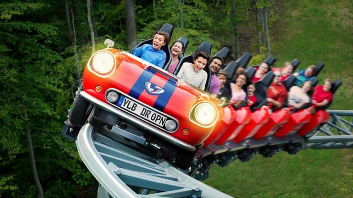 Roller coasters that put the theme in theme park